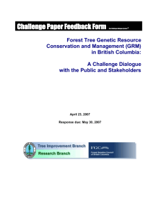 GRM Challenge Paper- Level 2 - Feedback Form