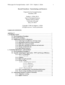 White paper for Foresight - The Nevada Seismological Laboratory