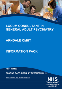 locum consultant general adult psychiatry, ref 40412d