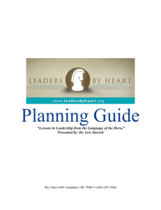 Guide to a Great Leadership Training Event