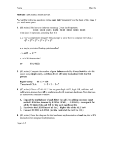 Problem 4 (20 points): Floating Point Numbers