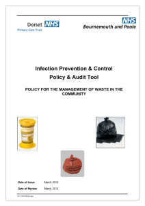 waste v1 - dorsetldc.org - Dorset Local Dental Committee