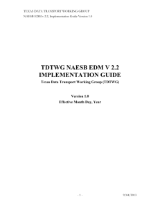 005-TDTWG NAESB v 2.2 Imp Guide