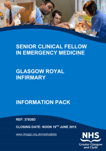 Clinical Specialty Skills - NHS Greater Glasgow and Clyde