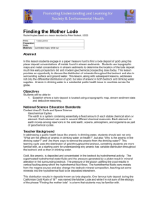 Finding the Mother Lode