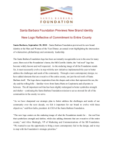 Santa Barbara Foundation Previews New Brand Identity New Logo