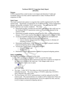 Northeast ERCOT Congestion Study
