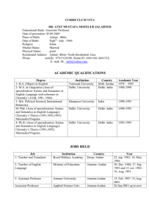 CONFERENCES ATTENDED