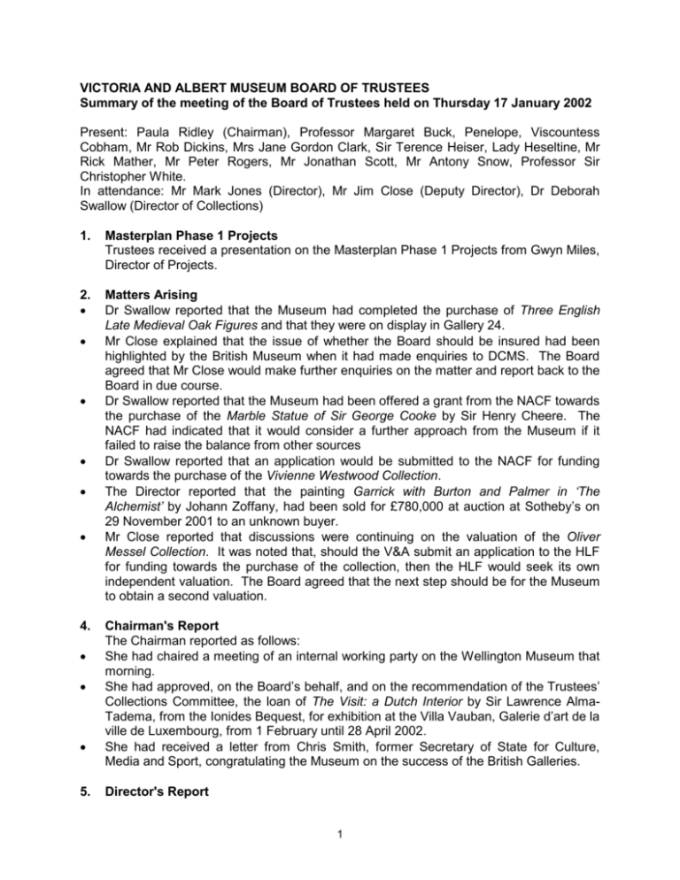 minutes-of-the-board-of-trustees-january-2002