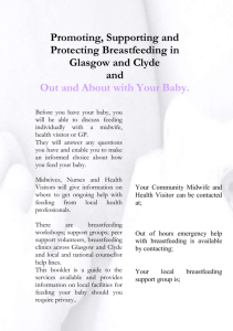 Breasfeeding Support Groups - NHS Greater Glasgow and Clyde