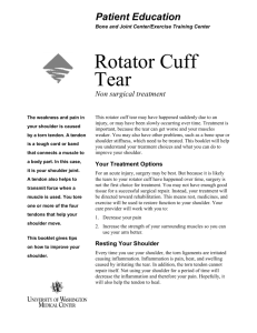 Rotator Cuff Tear 4