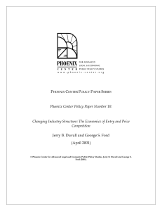 Doc - Phoenix Center for Advanced Legal & Economic Public Policy