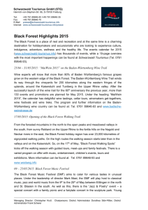 Black Forest Highlights 2015