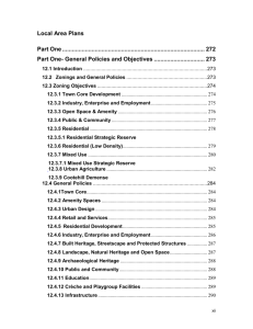 Consolidated Local Area Plans