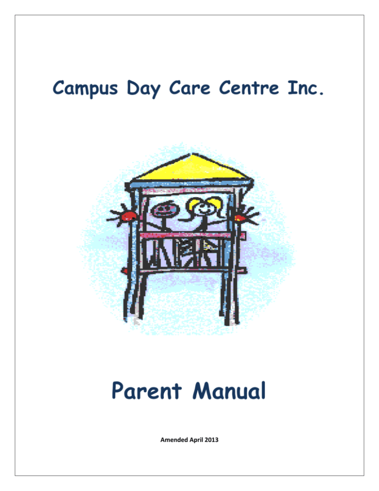 daily life at campus day care
