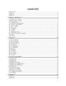 Consult NATO Counterplan - 3 Weeks - SDI