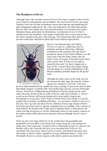 The Hemiptera of Devon