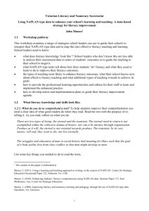 3.1 High Reliability Literacy Teaching Procedures A set of teaching