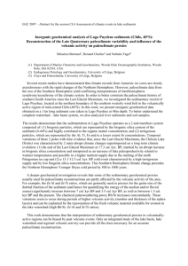 EGU 2007 – Abstract for the session CL4 Assessment of climate