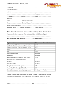 If you would prefer to a booking form to send by post