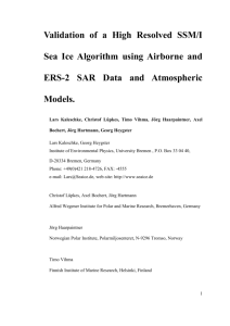 Sea Ice Concentration Retrieval from the SSM/I 85.5 GHz Channels