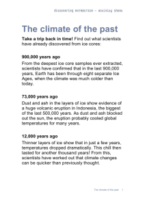 Ice cores