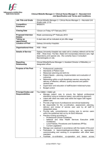 Clinical Midwife Manager 2 / Clinical Nurse Manager 2 – Neonatal
