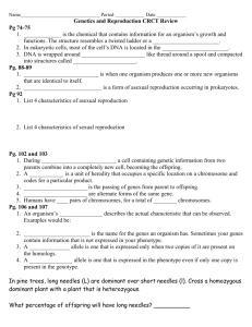 Genetics and Reproduction CRCT Review