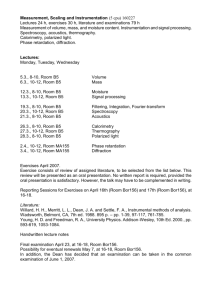 Metsä- ja puuteknologian perusteet (4 ov)