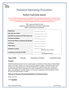 Sodium hydroxide (liquid)