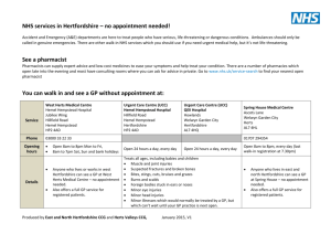 no_appointment_alternatives_hertfordshire