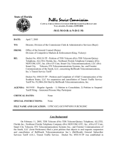 050119.rcm - Florida Public Service Commission