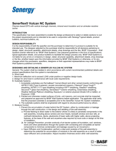 Senerflex® Vulcan System (mineral wool is made from