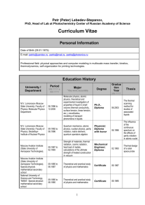 Education History