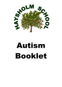 Autism Booklet