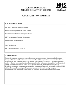 1. job identification - NHS Scotland Recruitment