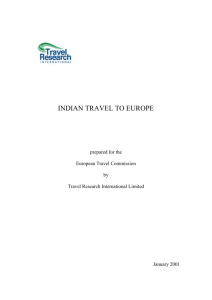 Indian Outbound Tourism