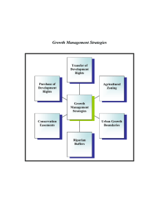 Growth Management Strategies - South Carolina Sea Grant