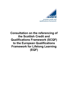 FINAL_SCQF_ - Scottish Credit and Qualifications Framework