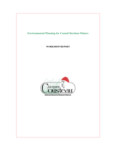 Environmental Planning for Coastal Decision-Makers