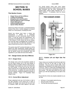 Section 10 – School Buses