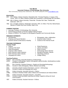 CV 1998—courses and museums
