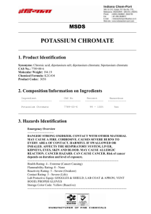 potassium chromate - IndianaChem-Port