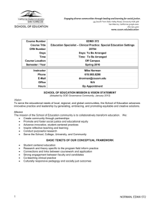 Clinical Practice - California State University San Marcos