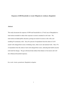 Responses of 6500 Households to Arsenic Mitigation in Araihazar