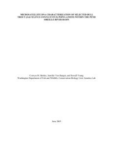 Widespread geographic and genetic population structure of bull