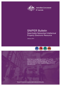 SNIPER Bulletin January 2014