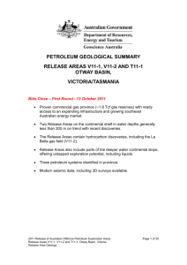 DOC, 436KB - Offshore Petroleum Exploration Acreage Release