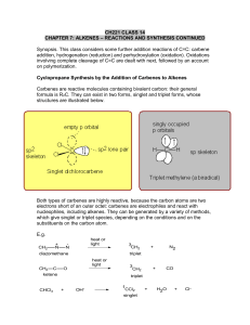 Oxidative Cleavage of Alkenes