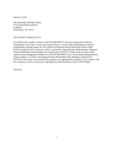 FY13 ROP Funding Cover Letter - DRAFT